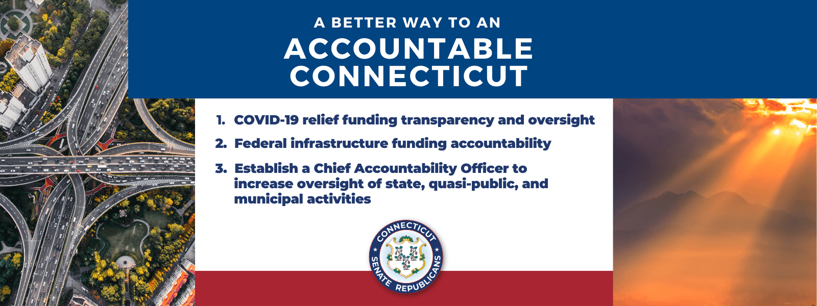 FOR IMMEDIATE RELEASE | Sen. Henri Martin Joins Senate Republican Call for Government Transparency & Accountability, Unveils Better Way to Accountable CT Plan