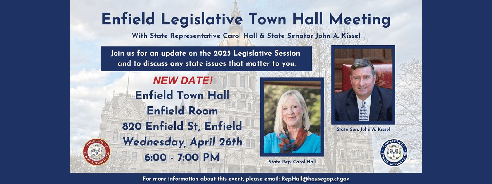 Join us in Enfield on April 26!
