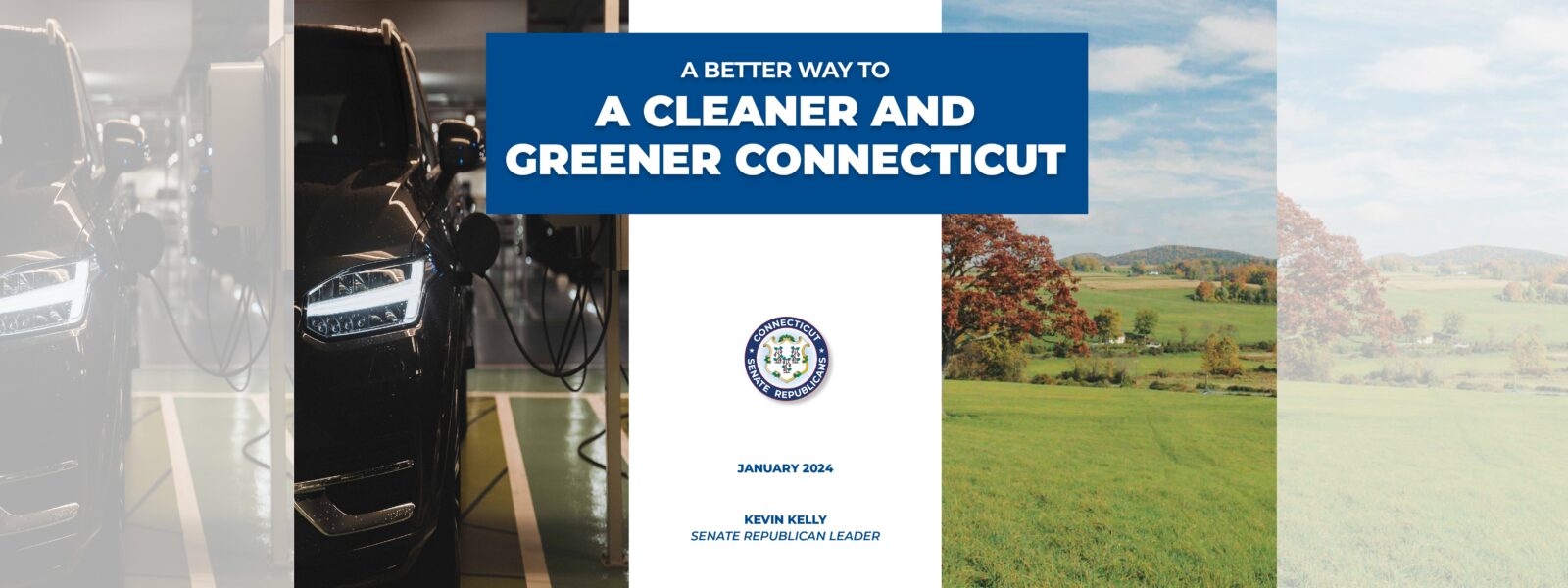 (Watch) CT Senate GOP unveils "Cleaner, Greener" environmental policy plan
