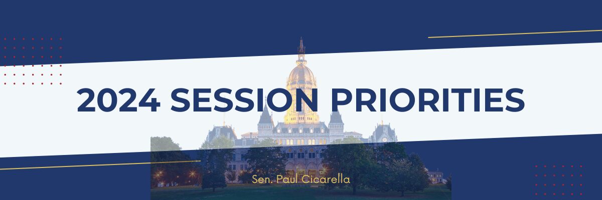 Sen. Cicarella Announces 2024 Legislative Priorities   